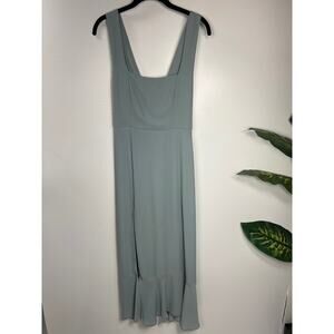 Show Me Your Mumu Women's XS Claire Midi Dress Maxi Green Wedding Special Event